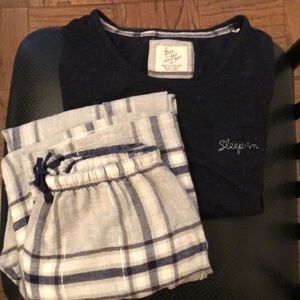 Ladies pajamas / lounge wear.